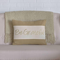Thumbnail for Be Grateful Pillow 14x18