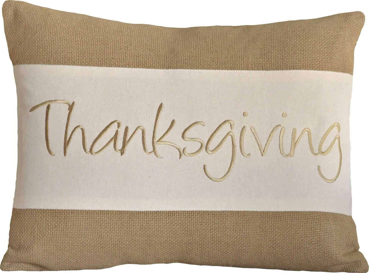 Thanksgiving Pillow 14x18 - The Fox Decor