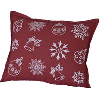 Thumbnail for Snow Ornaments Pillow 14x18 - The Fox Decor
