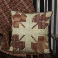 Thumbnail for Abilene Harvest Leaf Patch Pillow 18x18 VHC Brands - The Fox Decor
