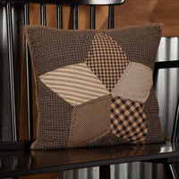 Thumbnail for Farmhouse Star Pillow Quilted 16x16 - The Fox Decor