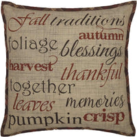 Thumbnail for Abilene Harvest Stenciled Pillow 18x18 VHC Brands - The Fox Decor