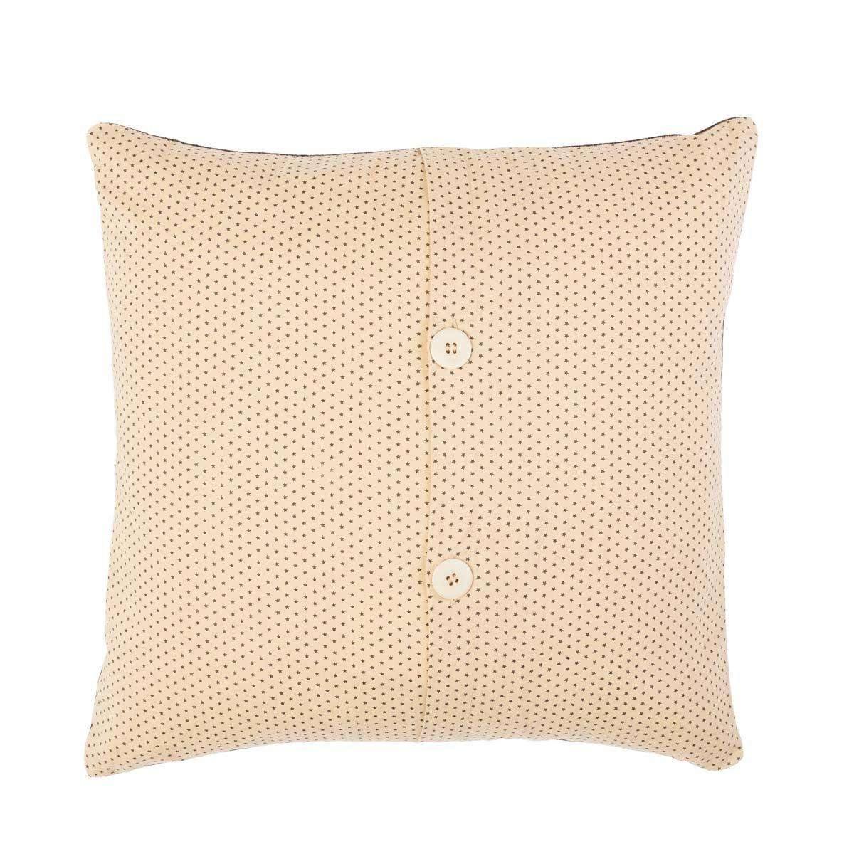 Kettle Grove Pillow Star 16x16 back