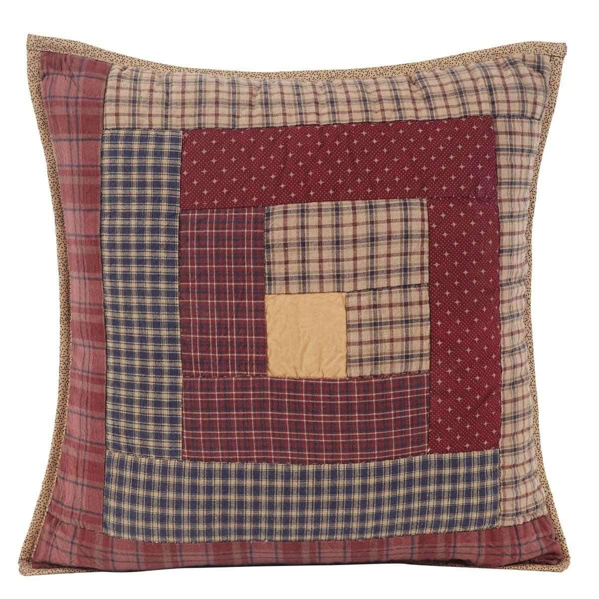 Millsboro Pillow Quilted 16x16 VHC Brands front