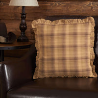 Prescott Pillow Fabric Ruffled 16x16 - The Fox Decor