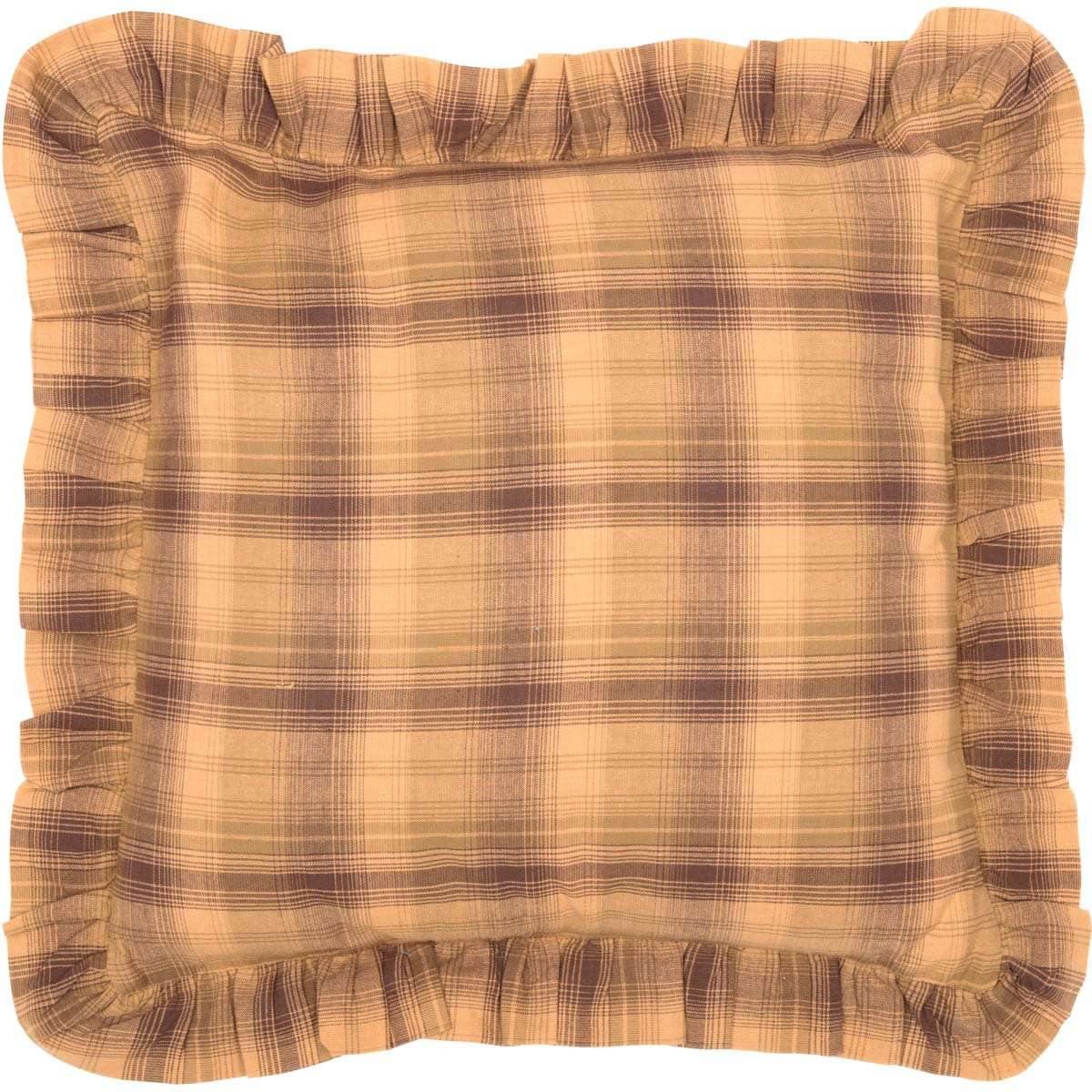 Prescott Pillow Fabric Ruffled 16x16 - The Fox Decor