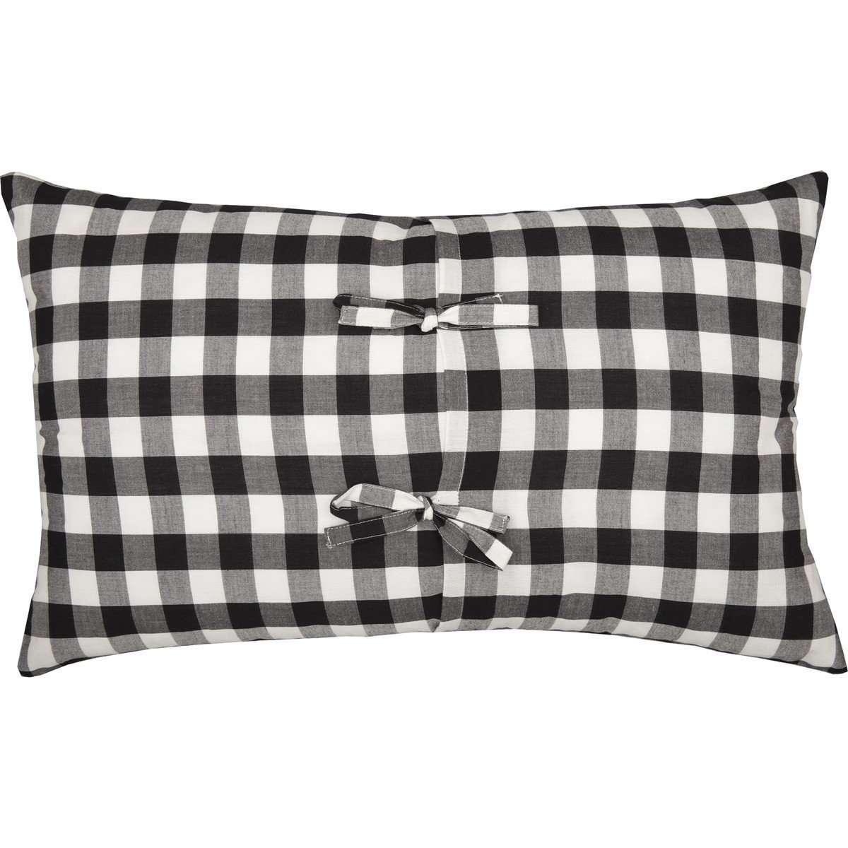 Annie Buffalo Black Check Pumpkin Truck Pillow - The Fox Decor