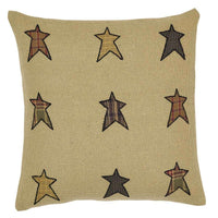 Thumbnail for Stratton Applique Star Pillow 16x16 VHC Brands front