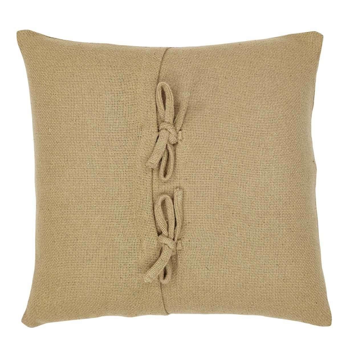 Stratton Applique Star Pillow 16x16 VHC Brands back