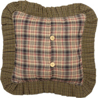 Thumbnail for Tea Cabin Pillow Quilted 16x16 back