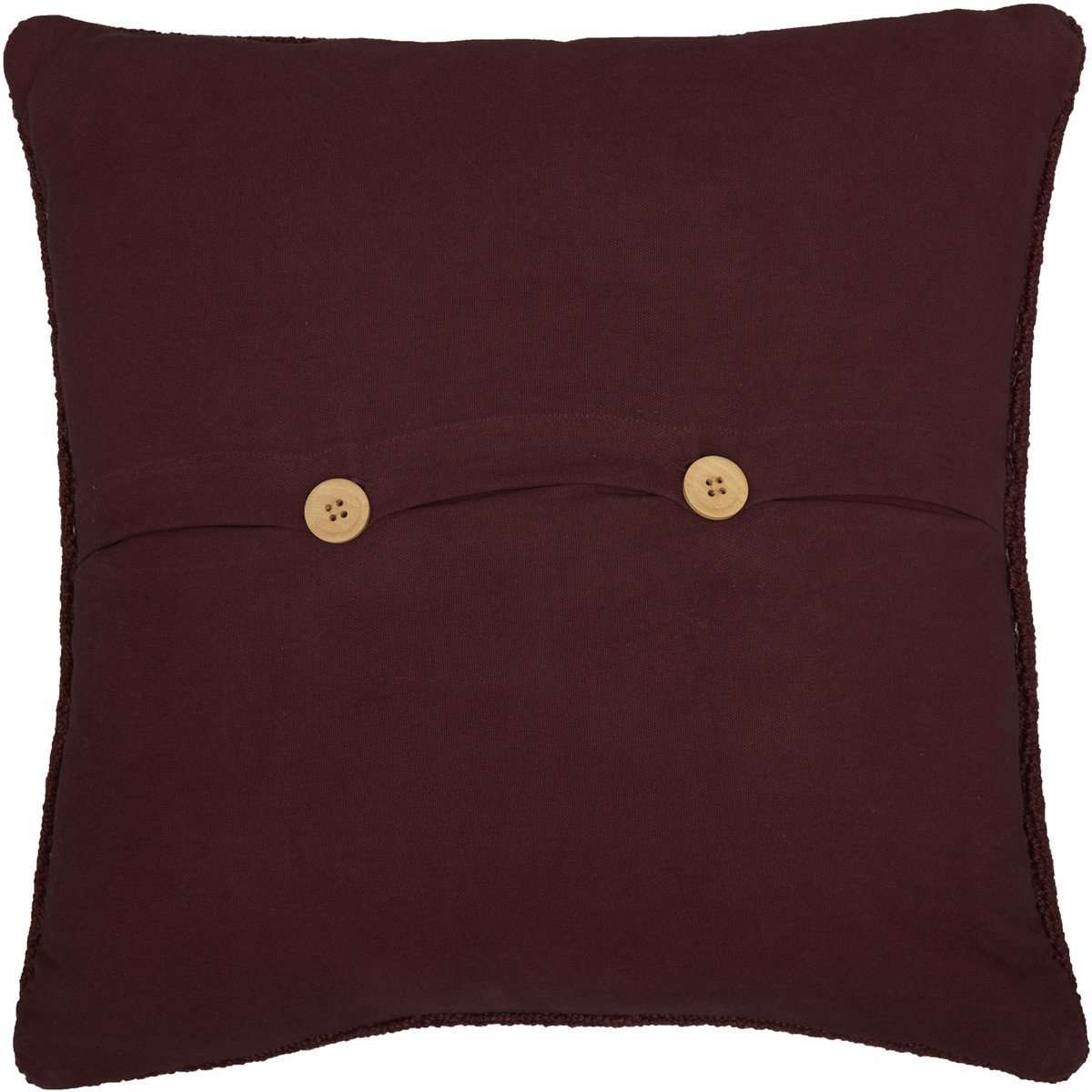 Beckham Elk Hooked Pillow 18"x18" - The Fox Decor