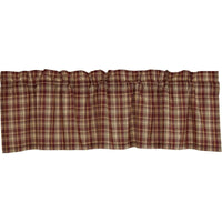 Thumbnail for Beckham Plaid Valance Curtain 16x60 VHC Brands - The Fox Decor