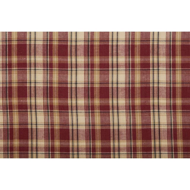Beckham Plaid Valance Curtain 16x72 VHC Brands - The Fox Decor