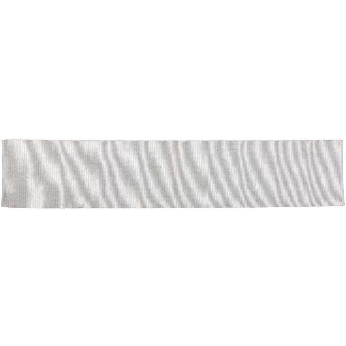 Ashton Grey Ribbed Runner 13x72 VHC Brands - The Fox Decor