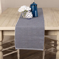 Thumbnail for Tara Navy Ribbed Runner 13x72 VHC Brands - The Fox Decor