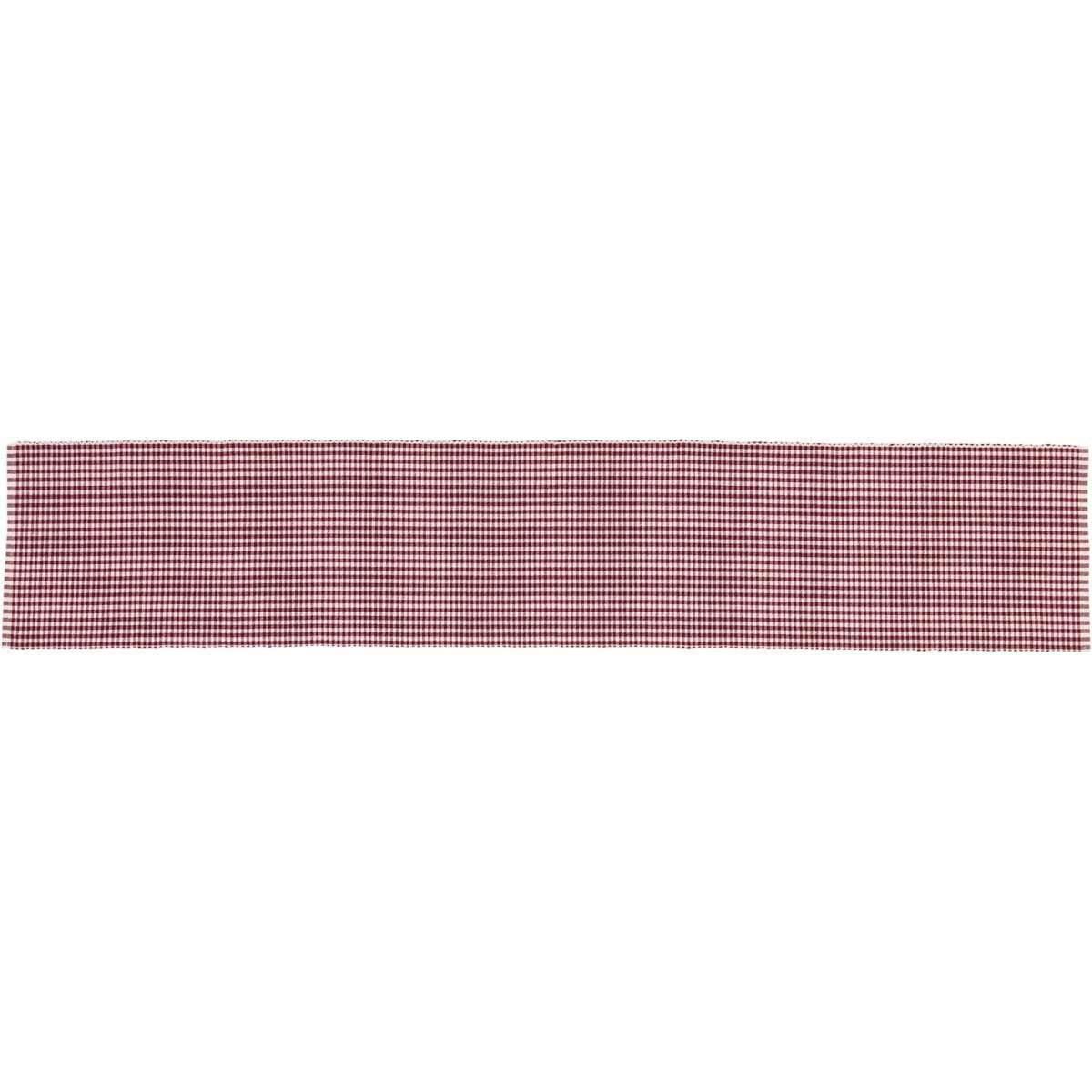 Tara Red Ribbed Runner 13x72 VHC Brands - The Fox Decor