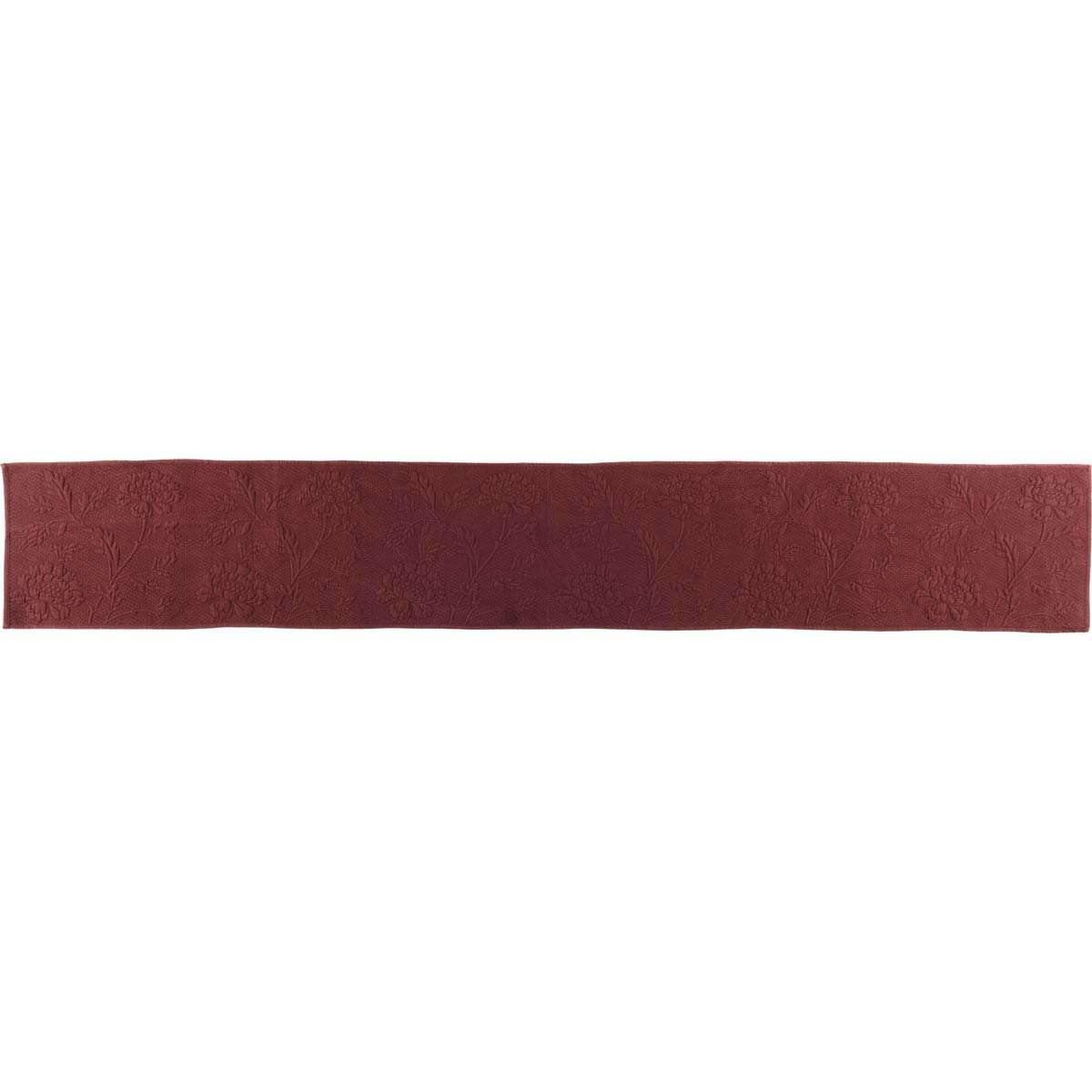 Carly Red Quilted Runner 13x90 VHC Brands - The Fox Decor