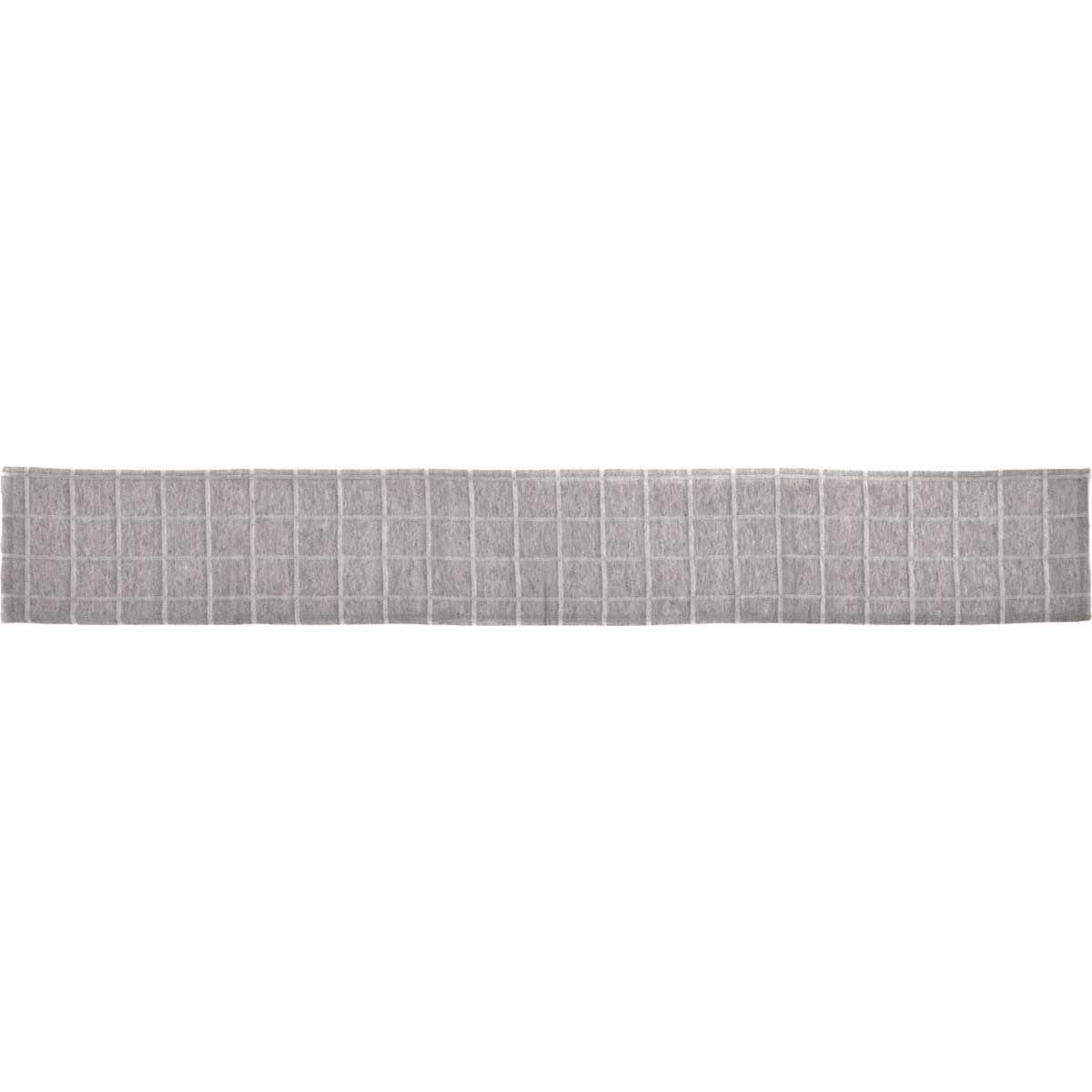 Julie Grey Plaid Runner 13x90 VHC Brands - The Fox Decor