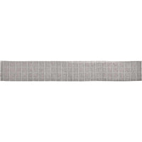 Julie Grey Plaid Runner 13x90 VHC Brands - The Fox Decor