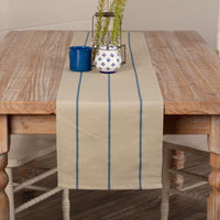 Thumbnail for Lauren Steel Blue Runner 13x72 VHC Brands - The Fox Decor