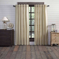 Thumbnail for Regina Khaki Panel Curtain Set of 2 84