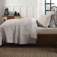 Aubree Stone Queen Quilt 92Wx92L VHC Brands - The Fox Decor