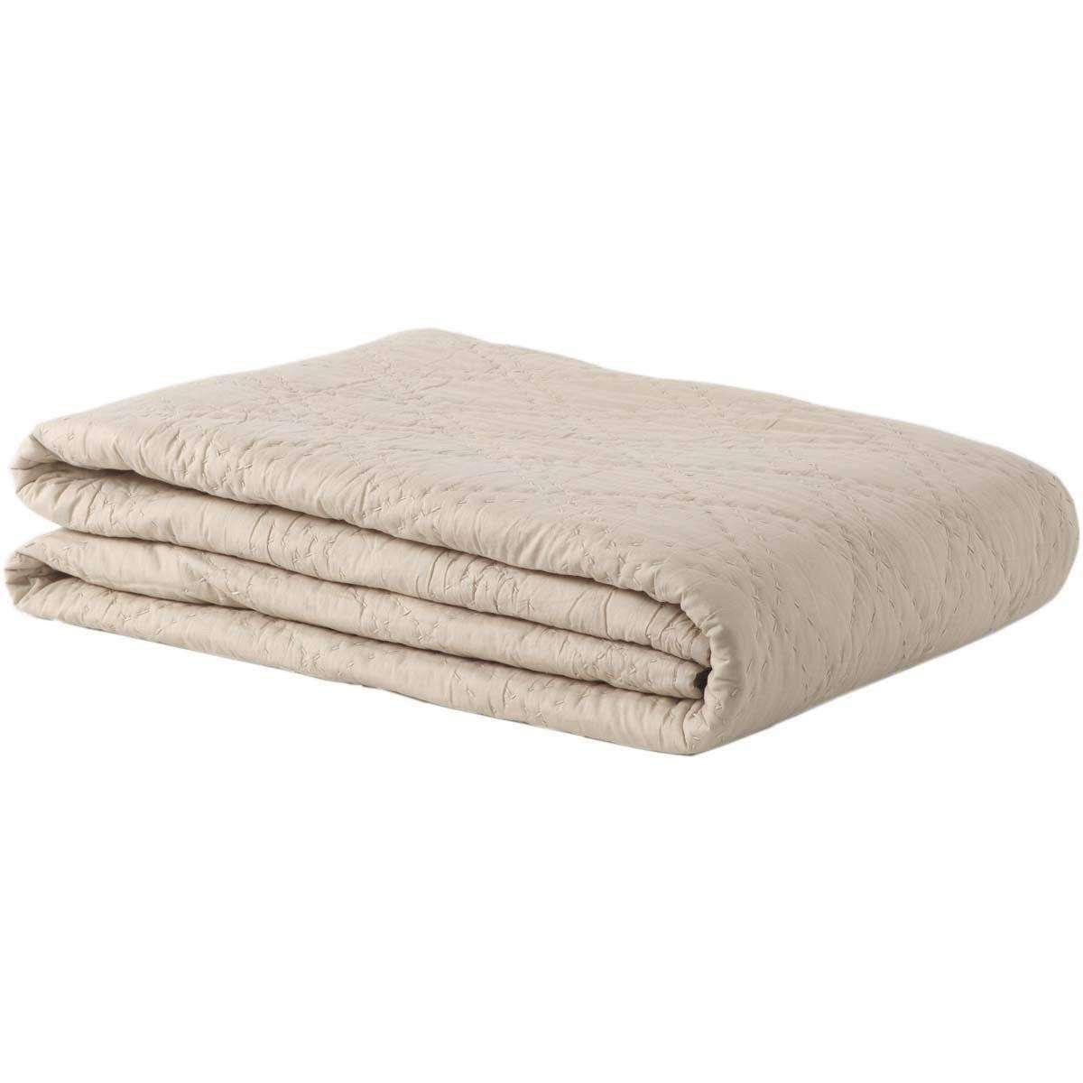 Casey Taupe King/Queen Quilt VHC Brands - The Fox Decor