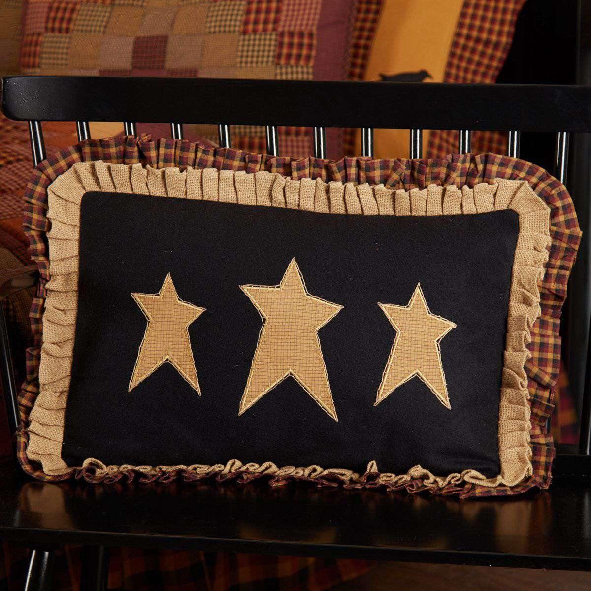 Heritage Farms Primitive Stars Pillow 14x22 VHC Brands