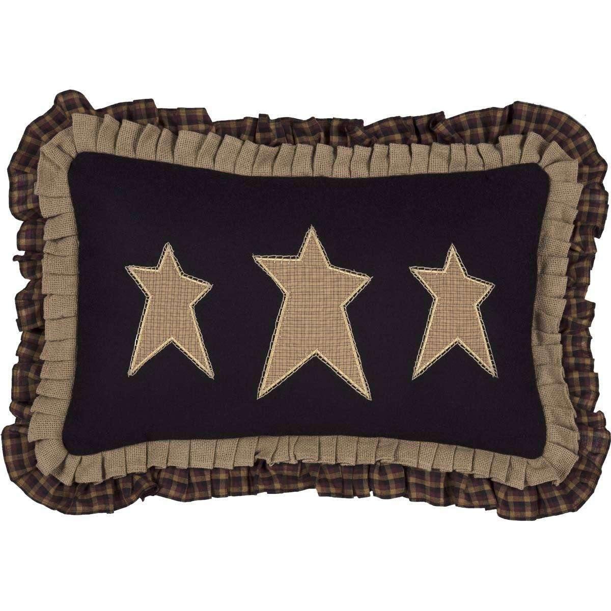 Heritage Farms Primitive Stars Pillow 14x22 VHC Brands front