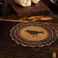 Thumbnail for Heritage Farms Crow Braided Jute Trivet 8