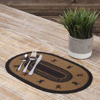 Thumbnail for Heritage Farms Star Jute Braided Placemat Set of 6 VHC Brands - The Fox Decor