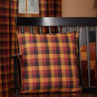 Thumbnail for Heritage Farms Primitive Check Fabric Pillow 16x16 - The Fox Decor