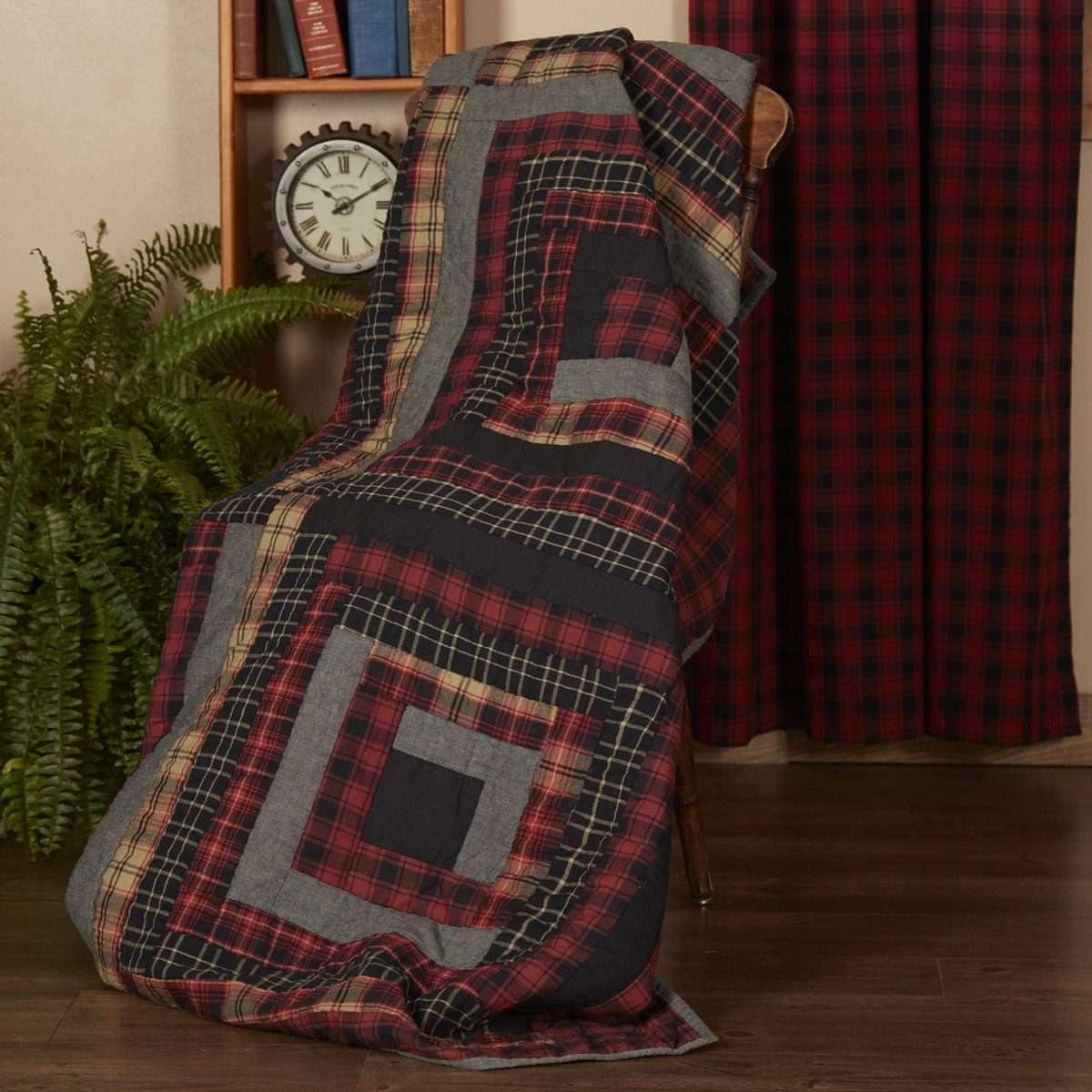 Cumberland Quilted Throw 70x55 VHC Brands