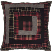 Thumbnail for Cumberland Patchwork Pillow 18x18 VHC Brands front