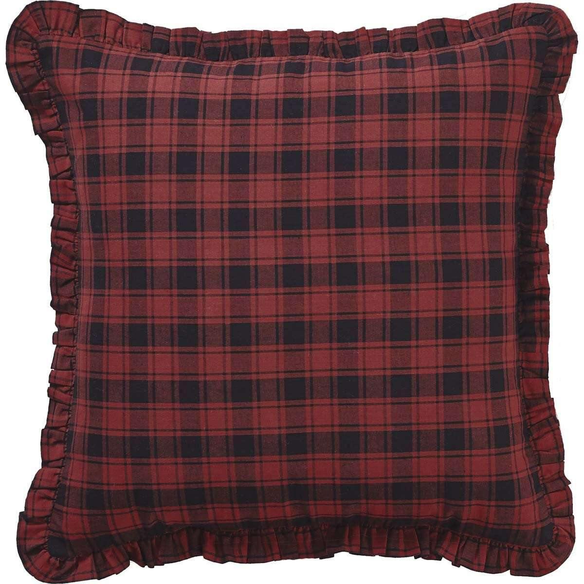 Cumberland Plaid Pillow 18x18 VHC Brands front