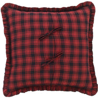 Thumbnail for Cumberland Plaid Pillow 18x18 VHC Brands back