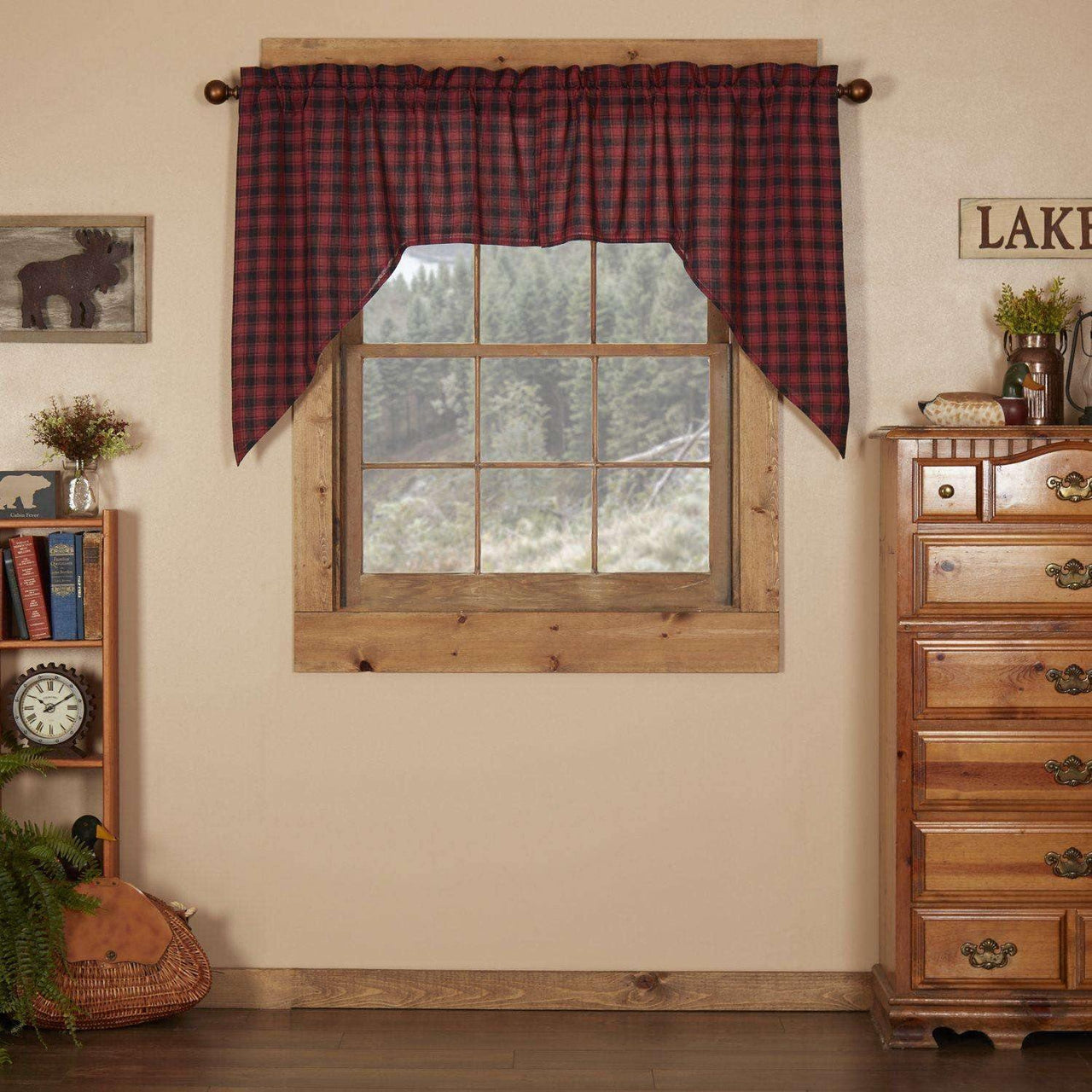 Cumberland Swag Curtain Set of 2 36x36x16 - The Fox Decor