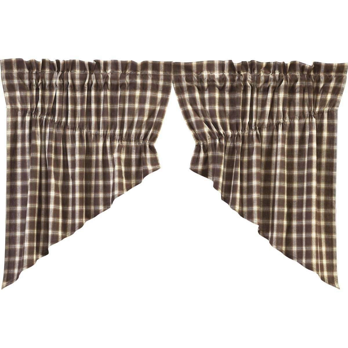 Rory Prairie Swag Curtain Set of 2 36x36x18 VHC Brands - The Fox Decor