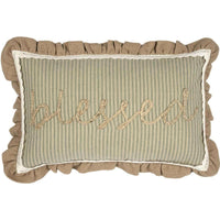 Thumbnail for Prairie Winds Blessed Pillow 14x22 VHC Brands - The Fox Decor