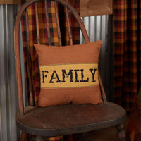 Thumbnail for Heritage Farms Family Pillow 12x12 VHC Brands - The Fox Decor