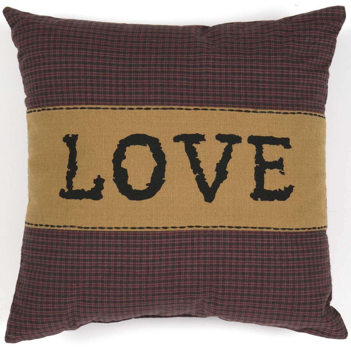 Heritage Farms Love Pillow 12x12 - The Fox Decor