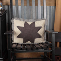 Thumbnail for Liberty Stars Patchwork Pillow 14x18 - The Fox Decor
