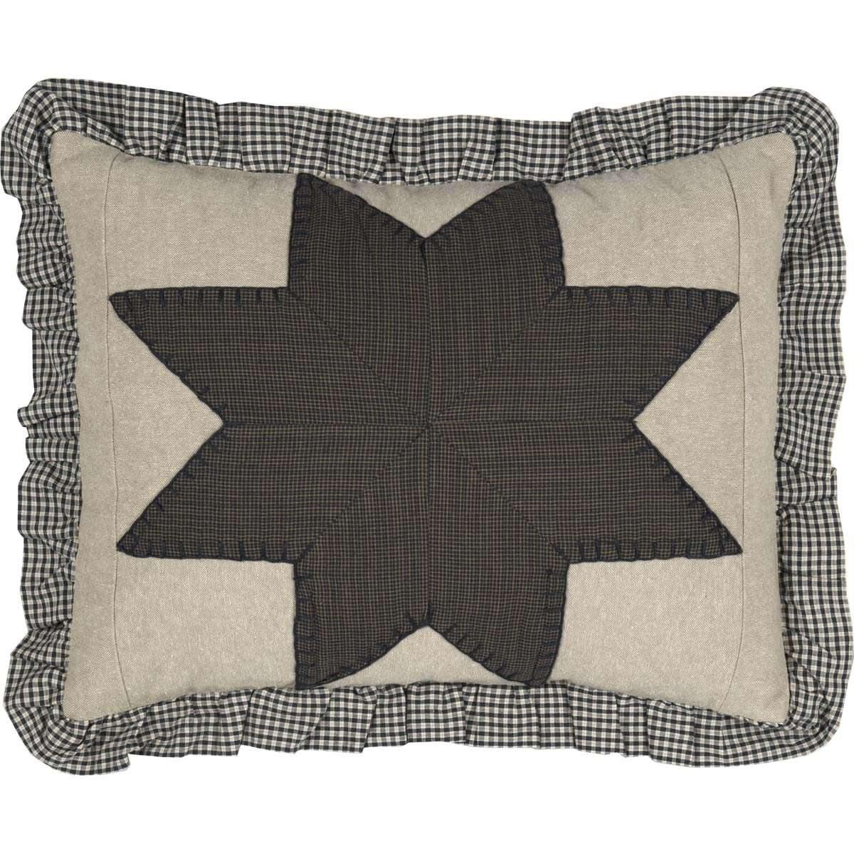 Liberty Stars Patchwork Pillow 14x18 - The Fox Decor