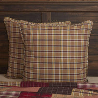 Wyatt Fabric Euro Sham 26x26 VHC Brands - The Fox Decor