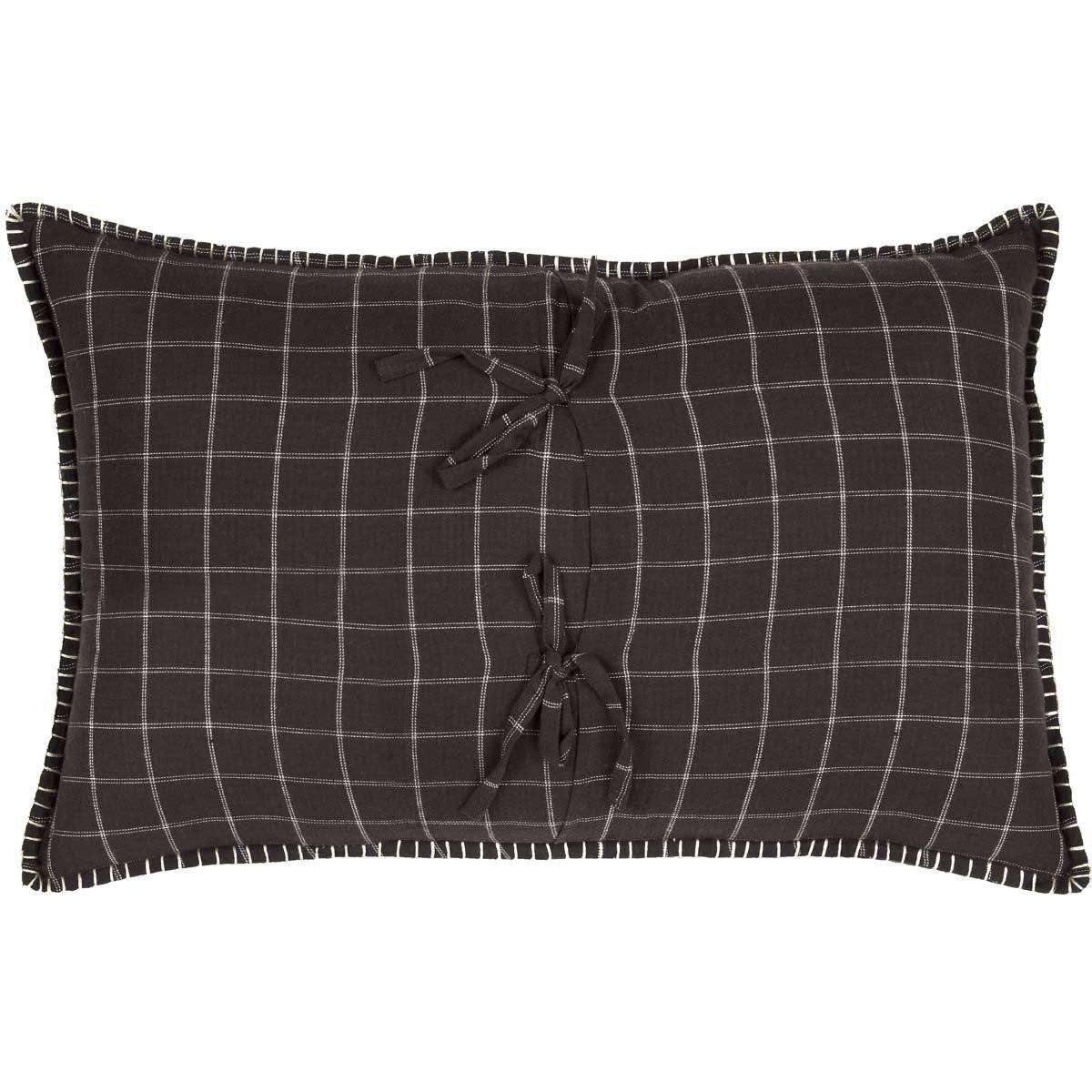Wyatt Fox Applique Pillow 14x22 VHC Brands back