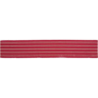 Holly Red Ribbed Runner 13x72 VHC Brands - The Fox Decor