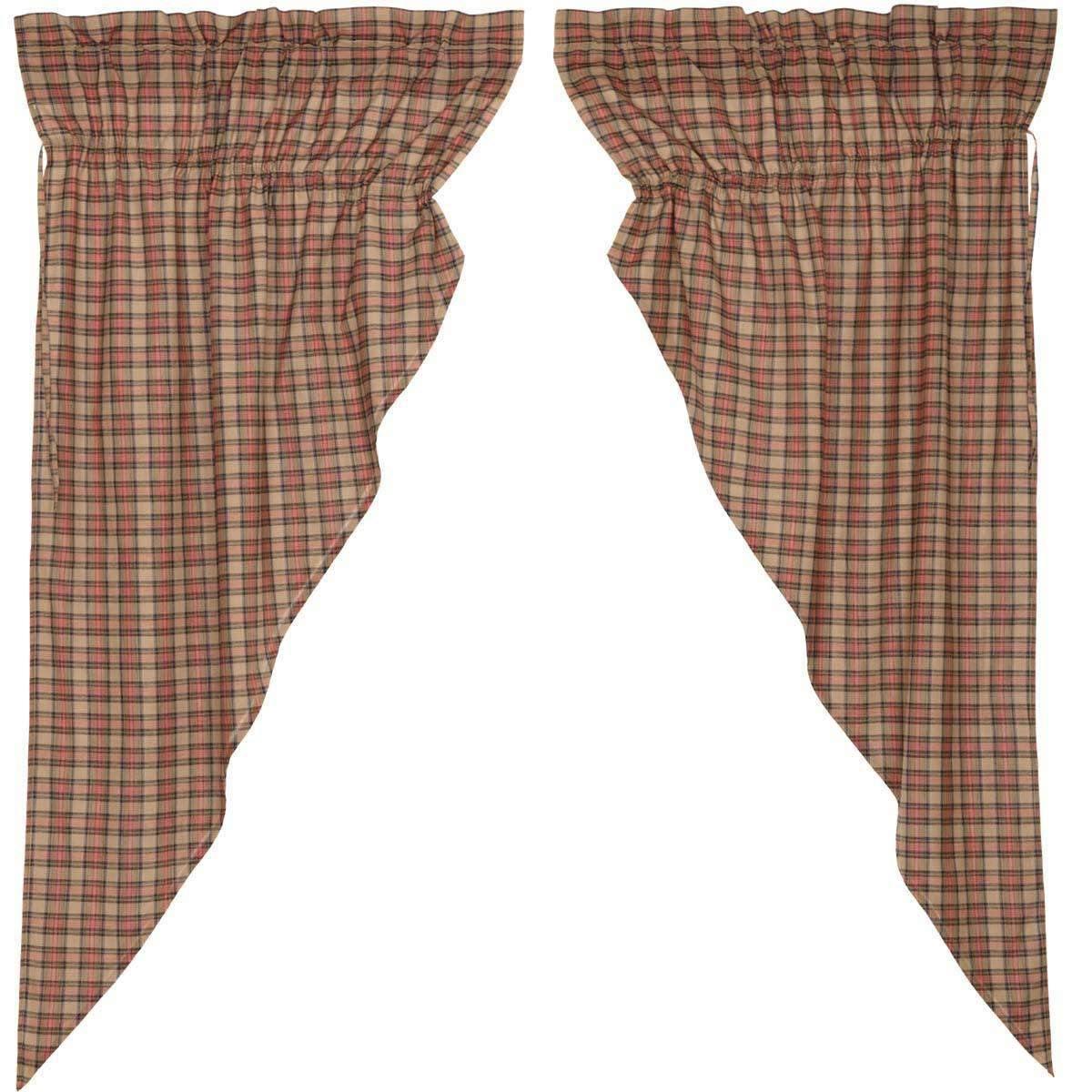 Crosswoods Prairie Short Panel Curtain Set of 2 63x36x18 - The Fox Decor