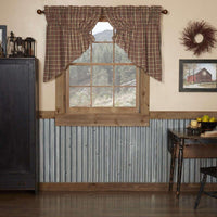 Thumbnail for Crosswoods Prairie Swag Curtain Set of 2 36x36x18 VHC Brands