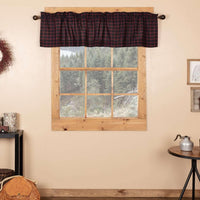 Thumbnail for Glennock Plaid Valance Curtain 16x72 - The Fox Decor