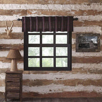 Thumbnail for Glennock Plaid Valance Curtain 16x72 - The Fox Decor
